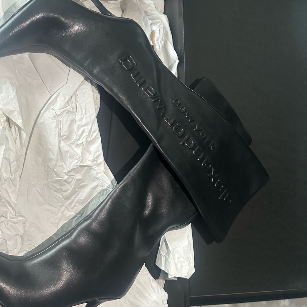 Alexander Wang Black Heeled Boots